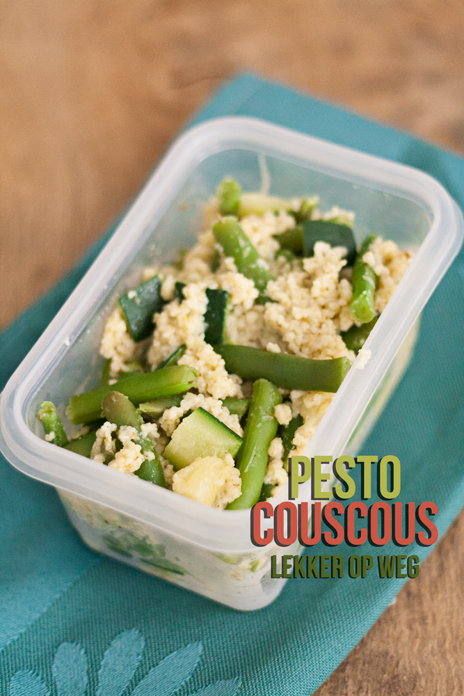 Pesto couscous | lekker op weg